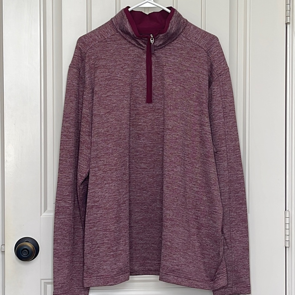 Johnston and Murphy quarter zip, size XL  EUC